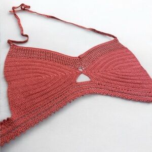 Handmade Crochet Boho Style Festival Top